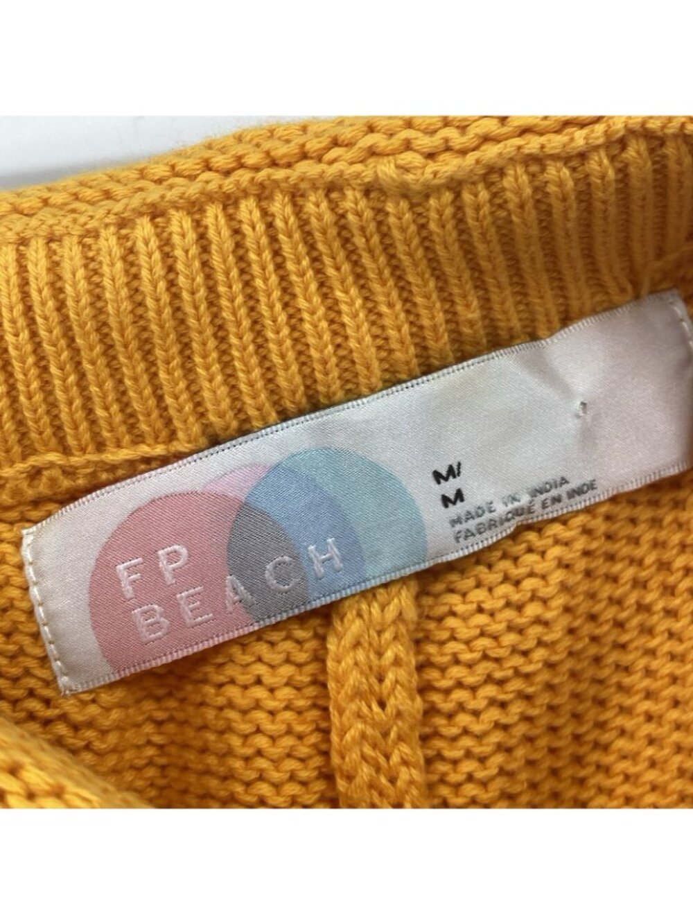 Free People Beach Size M Rita Sweater Knit Shorts in Cali Poppy - Picture 8 of 12